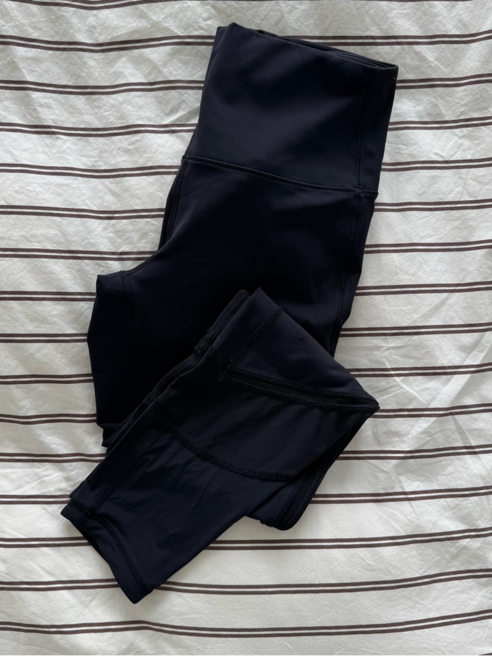 Lululemon High-Waisted Black Yoga Leggings